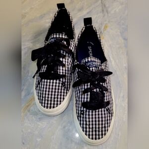 Sperry gingham sneakers